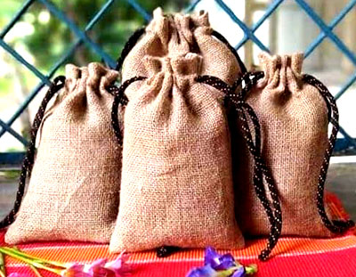 Jute Pouch Bag